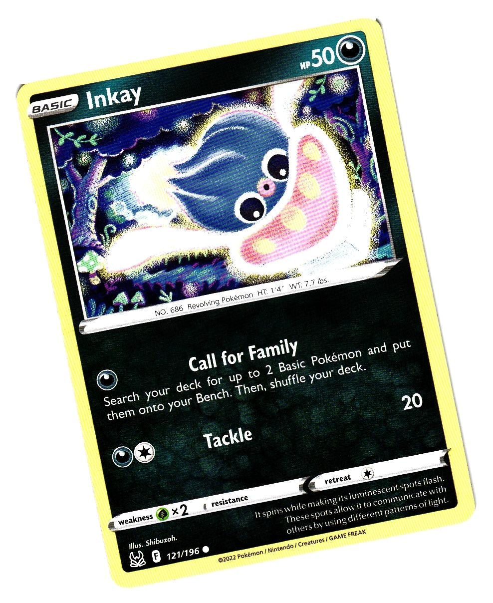 Inkay Common 121/196 Lost Origin Pokemon