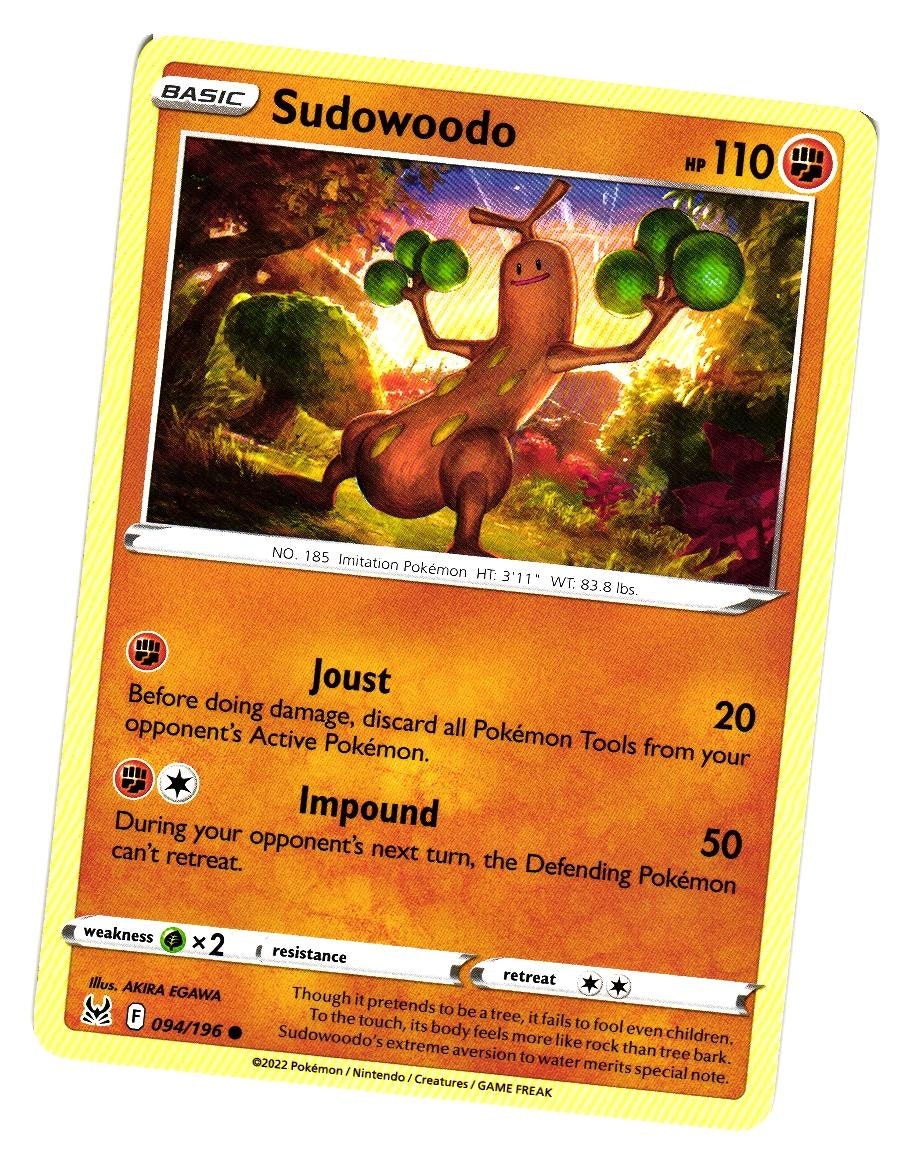Sudowoodo Common 094/196 Lost Origin Pokemon