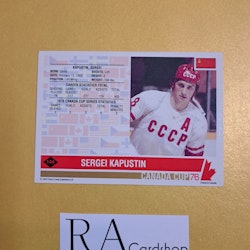 Sergei Kapustin 1992-93 Future Trends '76 Canada Cup #144