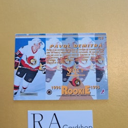 Pavol Demitra 95-96 Rookie 1995 Pinnacle #185 NHL Hockey