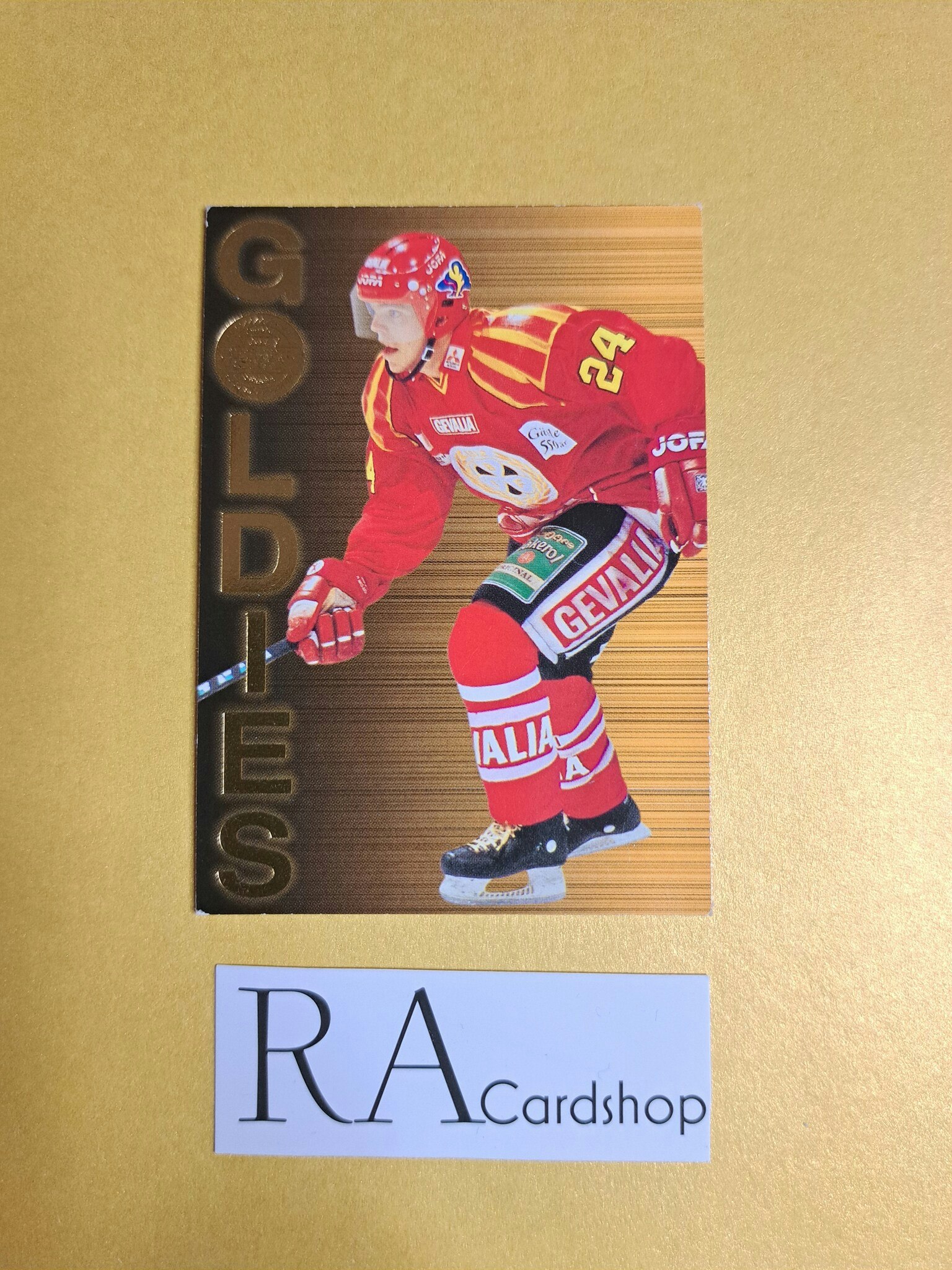 Ove Molin Goldies 95-96 Leaf #2 of 10 SHL Hockey