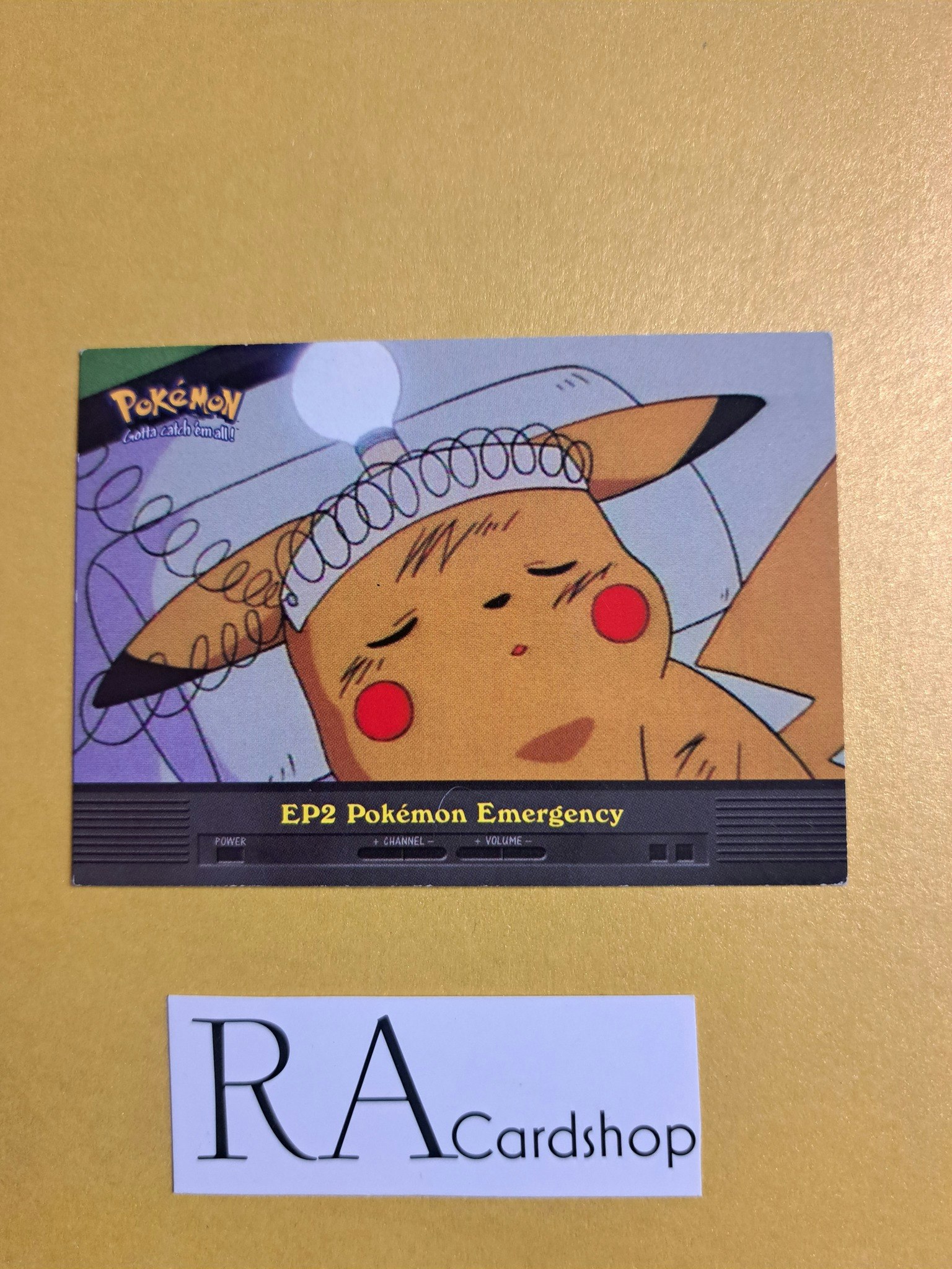 Topps Tv Animation Edition EP2 Pokemon Emergency