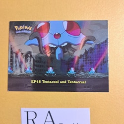 Topps Tv Animation Edition EP18 Tentacool and Tentacruel Holo (1)