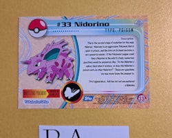 Topps Pokemon Nidorino #33 (2)