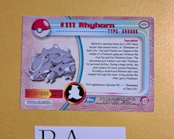 Rhyhorn  #111 Topps Pokemon