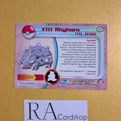Rhyhorn  #111 Topps Pokemon