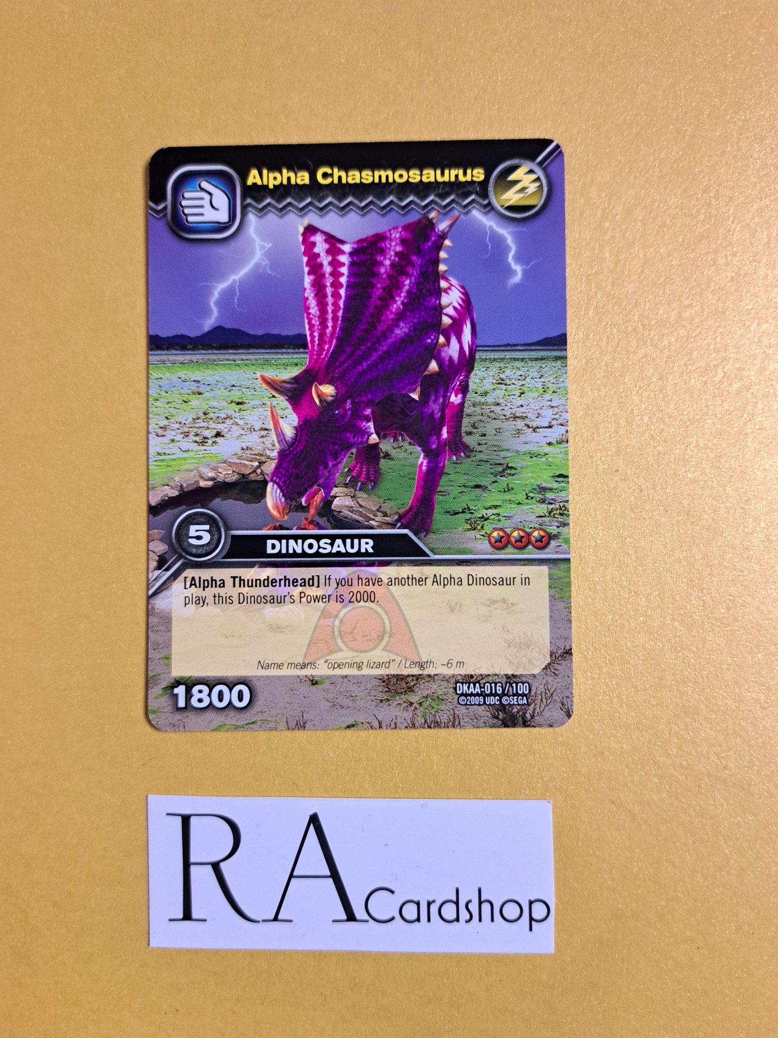 Alpha Chasmosaurus DKAA-016/100 Dinosaur King