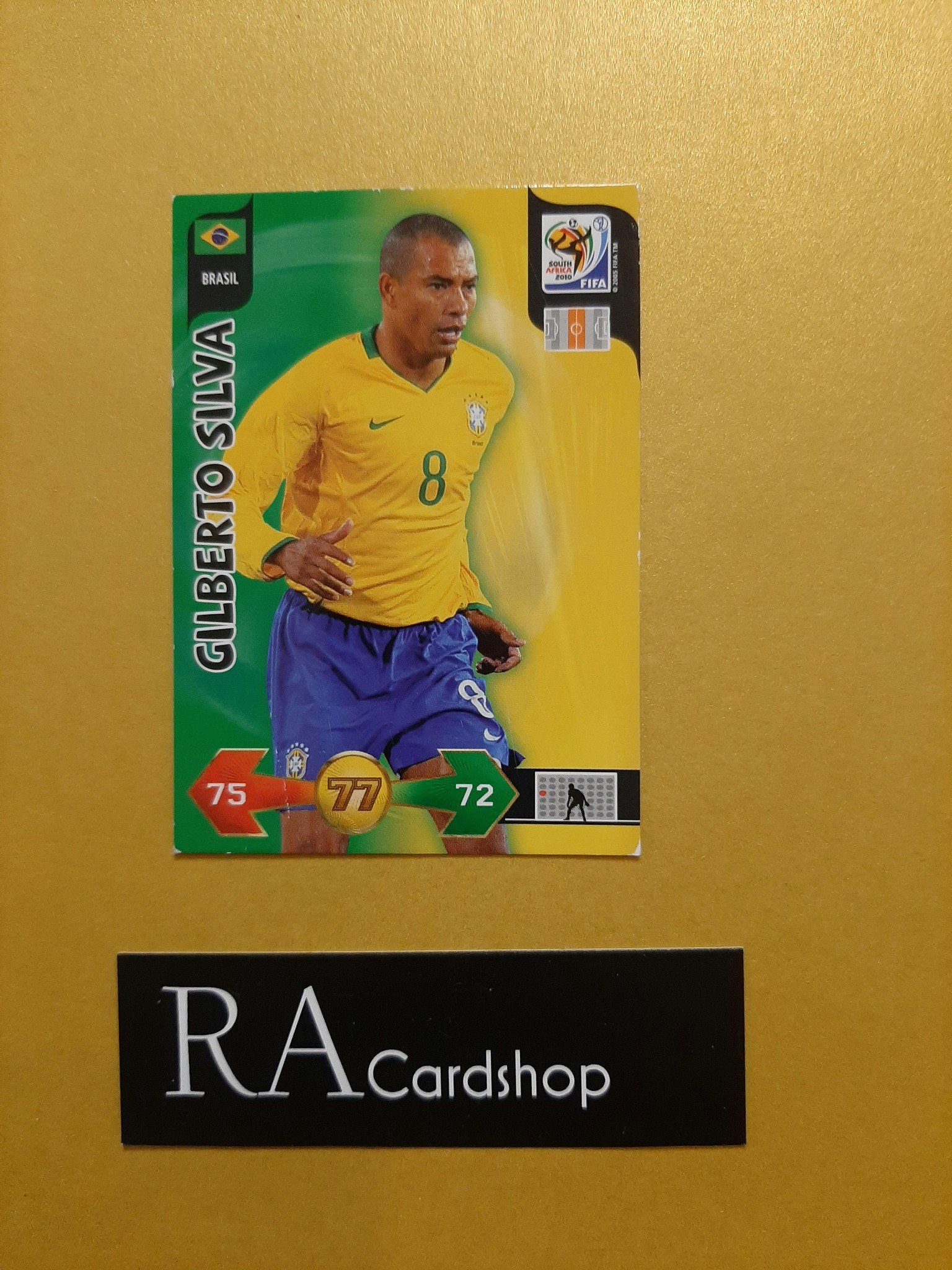 Gilberto Silva 2010 FIFA World Cup South Africa Adrenalyn XL