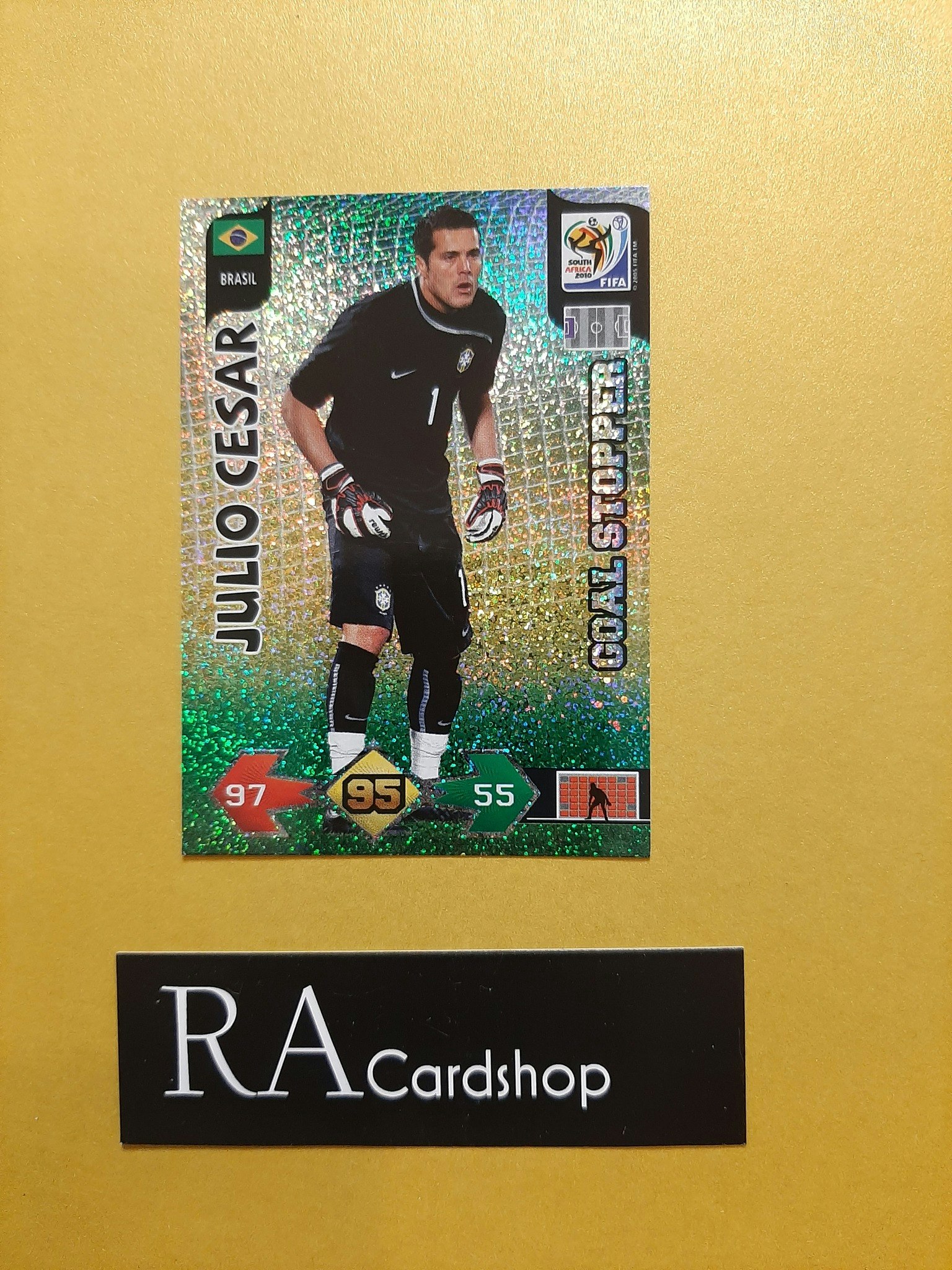 Julio Cesar Goal Stopper 2010 FIFA World Cup South Africa Adrenalyn XL