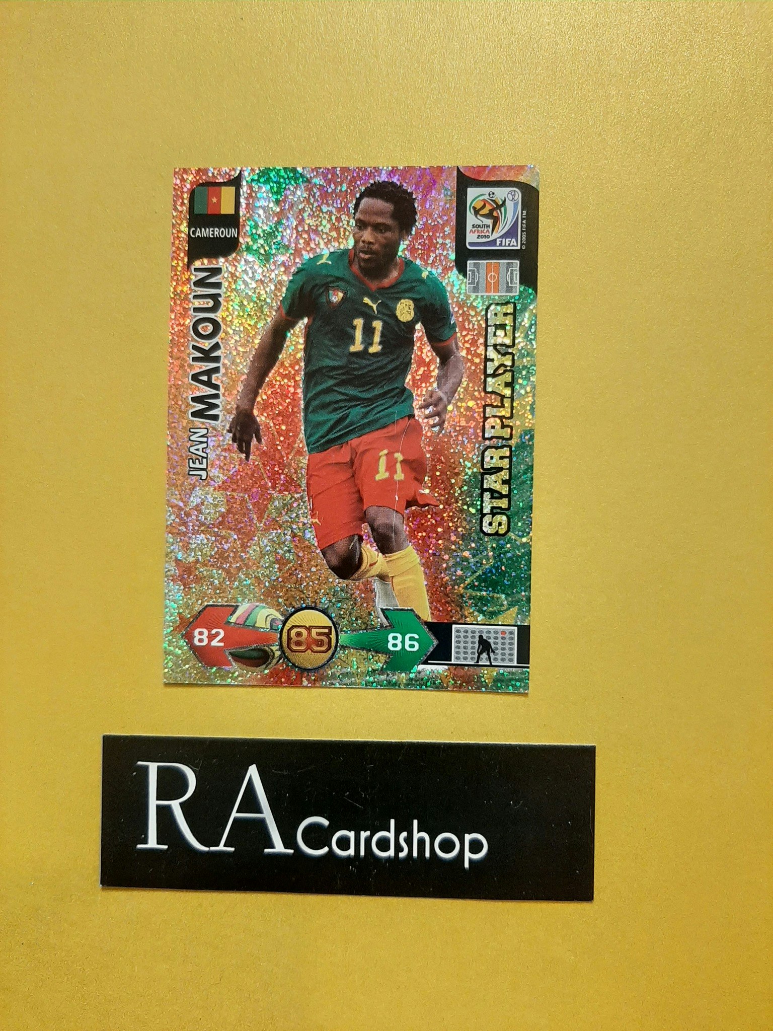 Jean Makoun Star Player 2010 FIFA World Cup South Africa Adrenalyn XL