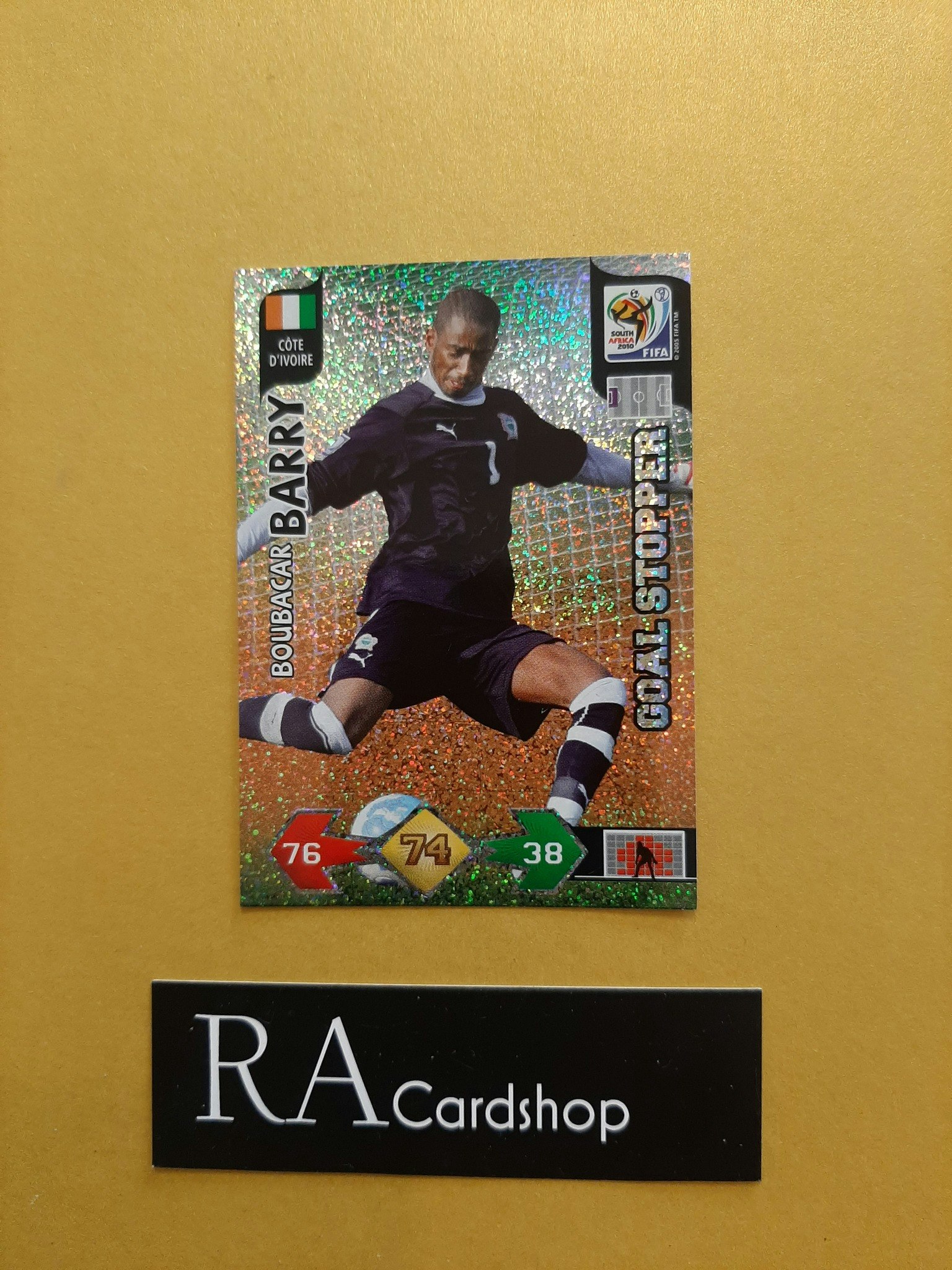Boubacar Barry Goal Stopper 2010 FIFA World Cup South Africa Adrenalyn XL