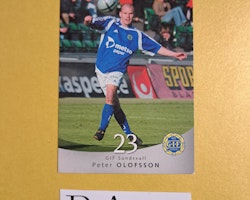 Peter Olofsson #143 2004 Fotbollsallsvenskan The Card Cabinet