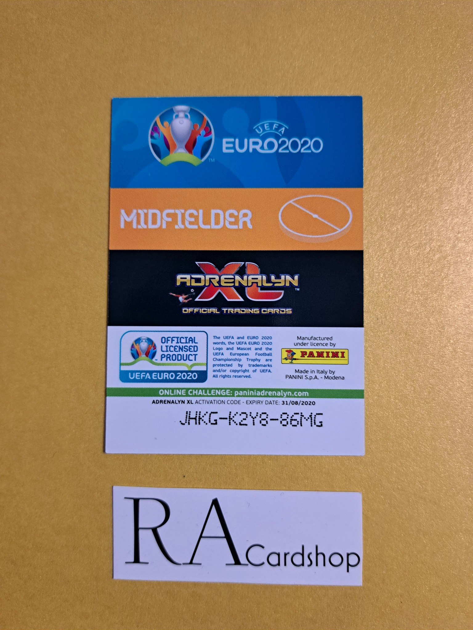 Jorginho #216 2020 Adrenalyn XL Road to UEFA EURO