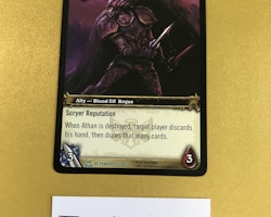 Retainer Athan 202/264 Servants of the Betrayer World of Warcraft TCG