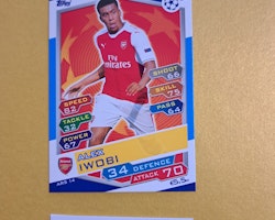 Alex Iwobi ARS 14 Match Attax UEFA Champions Leauge