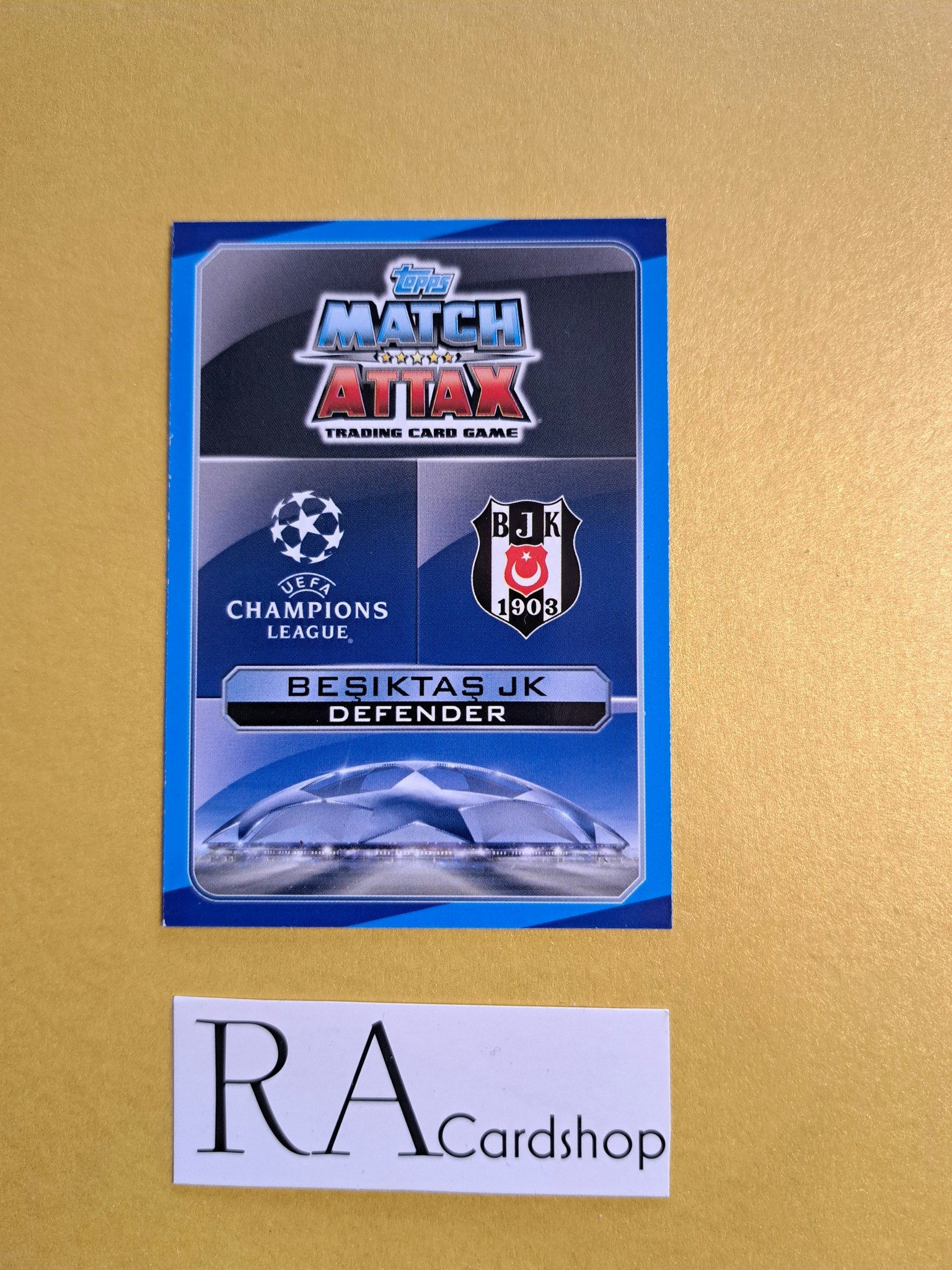 Andreas Beck BES 4 Match Attax UEFA Champions Leauge