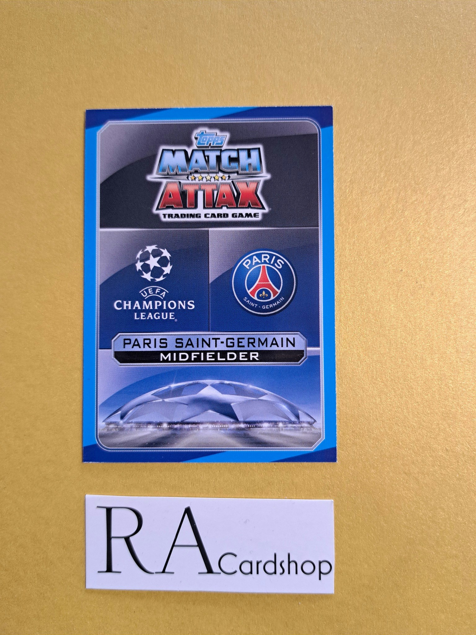 Thiago Motta PSG 10 Match Attax UEFA Champions Leauge