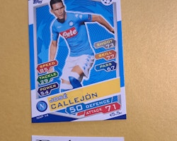 Jose Calllejon NAP 14 Match Attax UEFA Champions Leauge