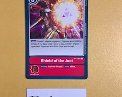 Shield of the Just BT2-093 (1) Rare Ultimate Power Digimon