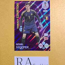 Thibaut Courtois Goal Stopper #407 Adrenalyn XL FIFA World Cup Russia