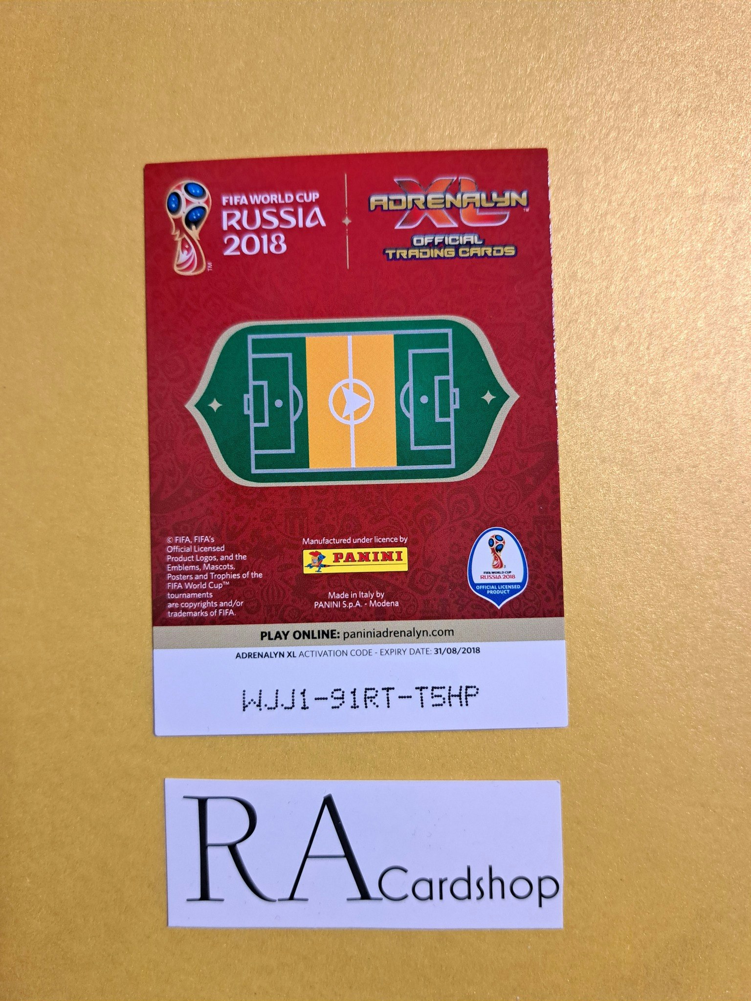John Obi Mikel Fans Favourite #386 Adrenalyn XL FIFA World Cup Russia