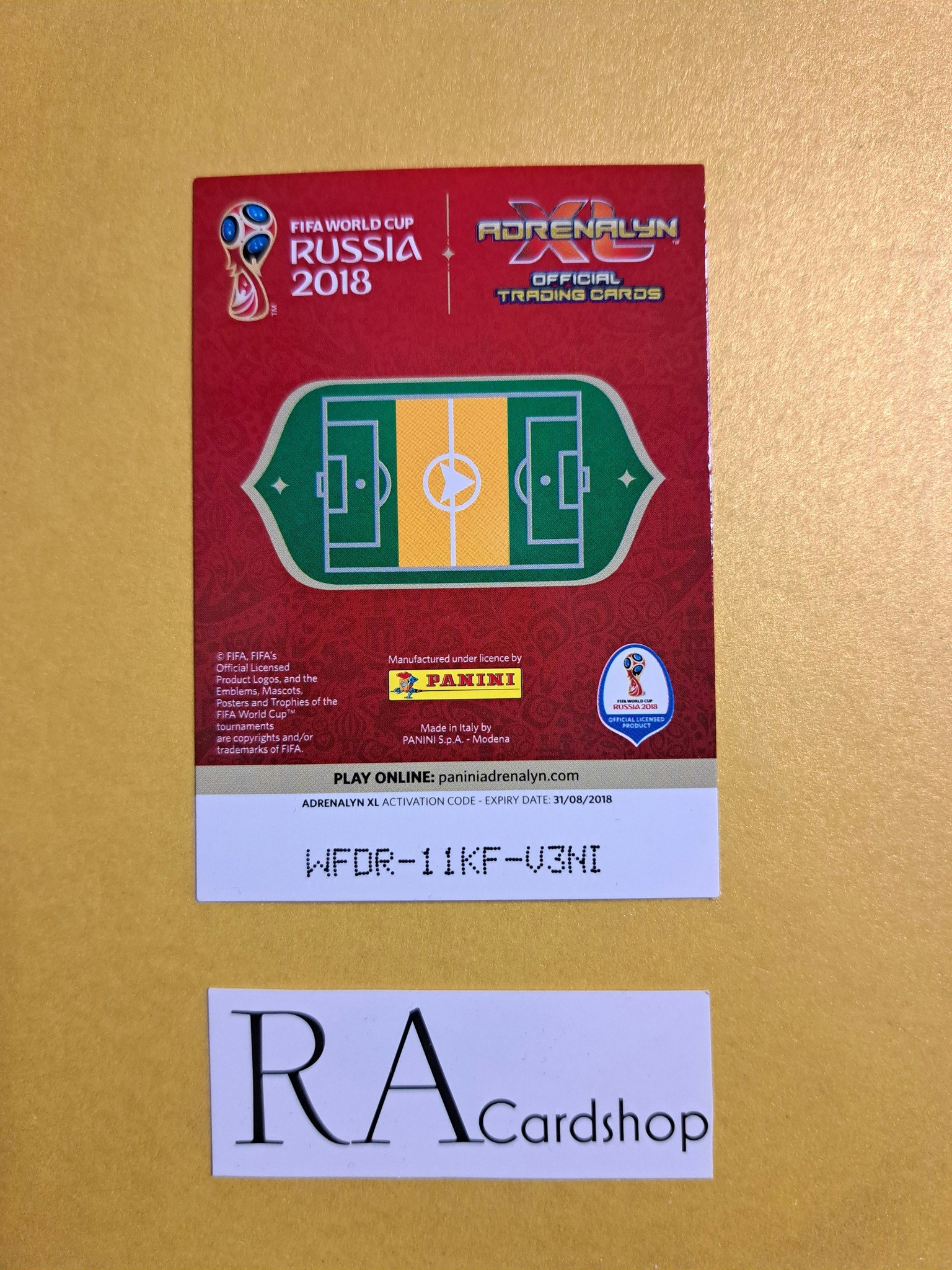 Yuri Zhirkov Fans Favourite #393 Adrenalyn XL FIFA World Cup Russia