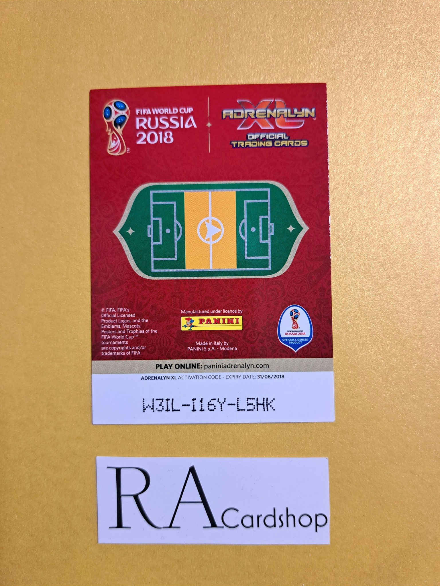Adam Lallana Fans Favourite (1) #372 Adrenalyn XL FIFA World Cup Russia