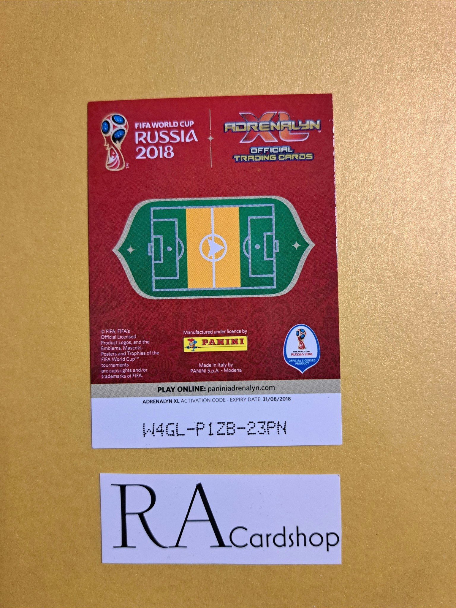 Adam Lallana Fans Favourite (2) #372 Adrenalyn XL FIFA World Cup Russia