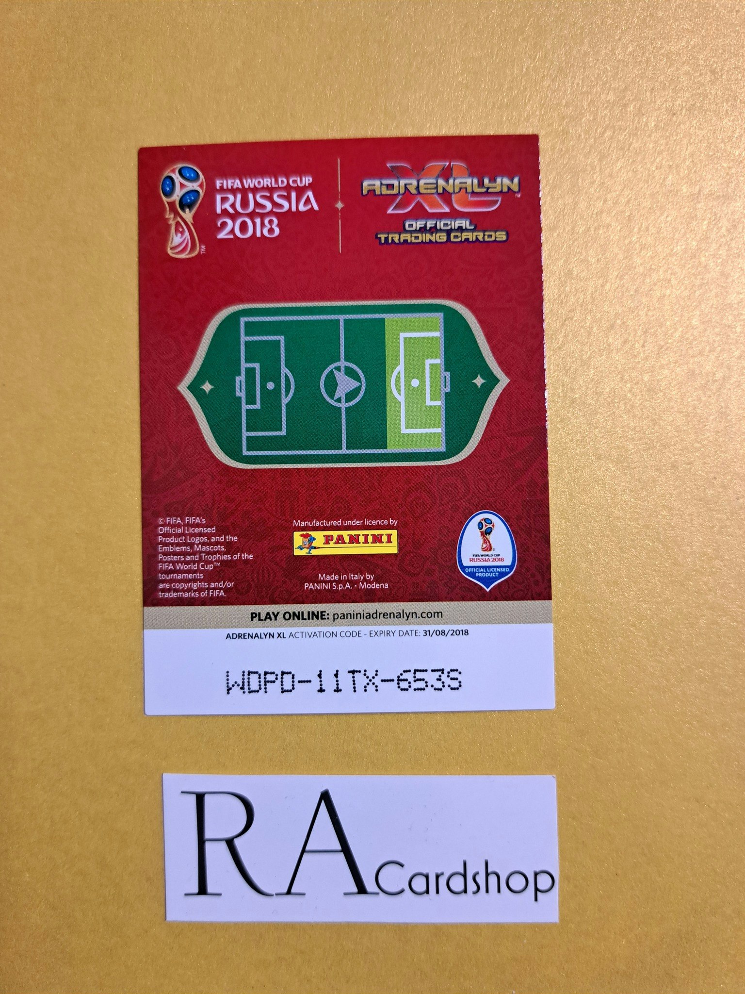 Javier Hernandez (1) Fans Favourite #384 Adrenalyn XL FIFA World Cup Russia