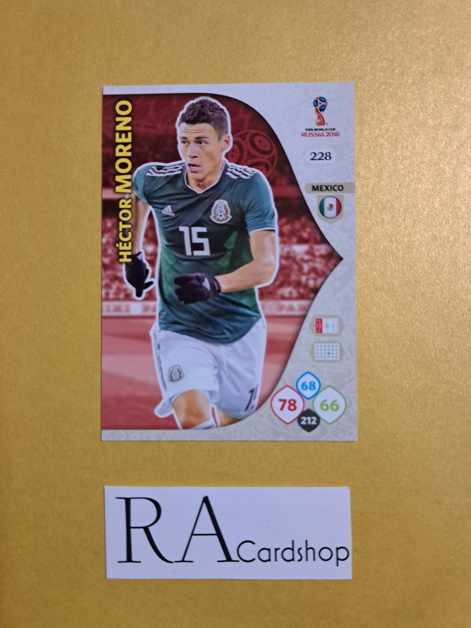 Hector Moreno #228 Adrenalyn XL FIFA World Cup Russia