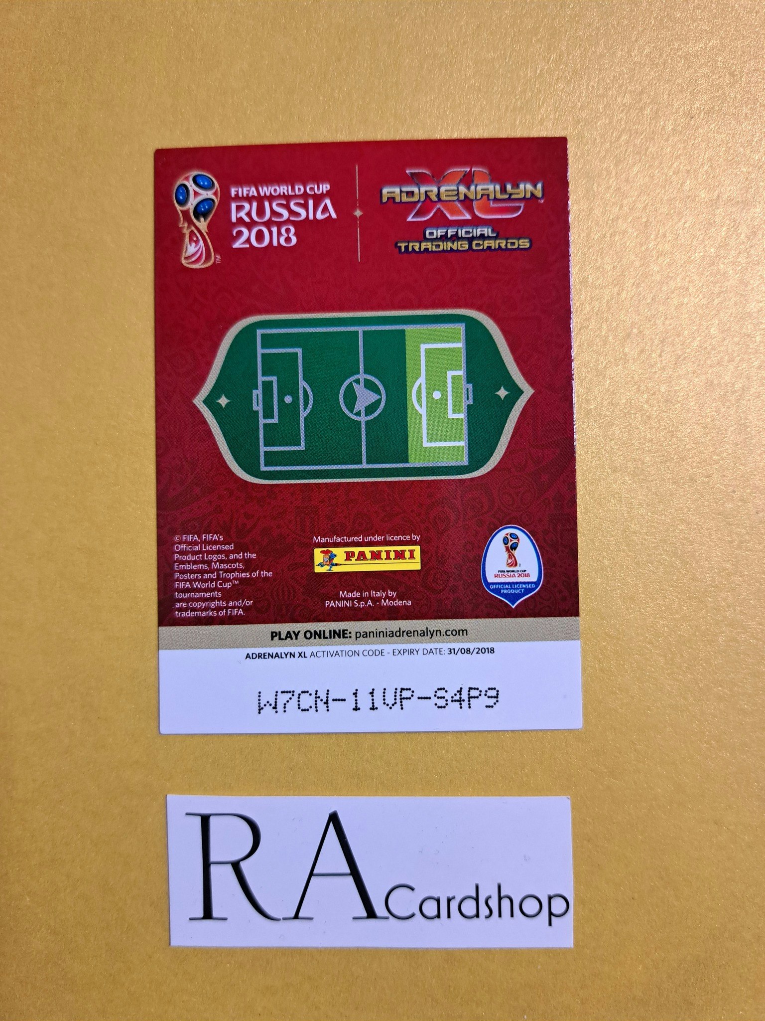 Marcus Rashford #116 Adrenalyn XL FIFA World Cup Russia