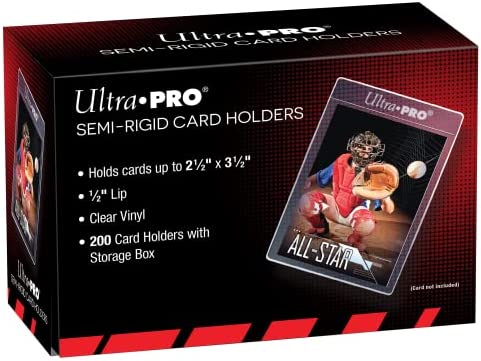 Ultra Pro Semi Rigids Card Holders Sleeves