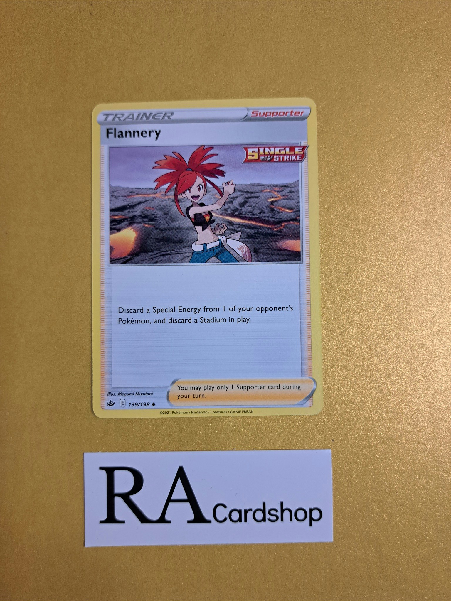 Flannery Uncommon 139/198 Chilling Reign Pokemon