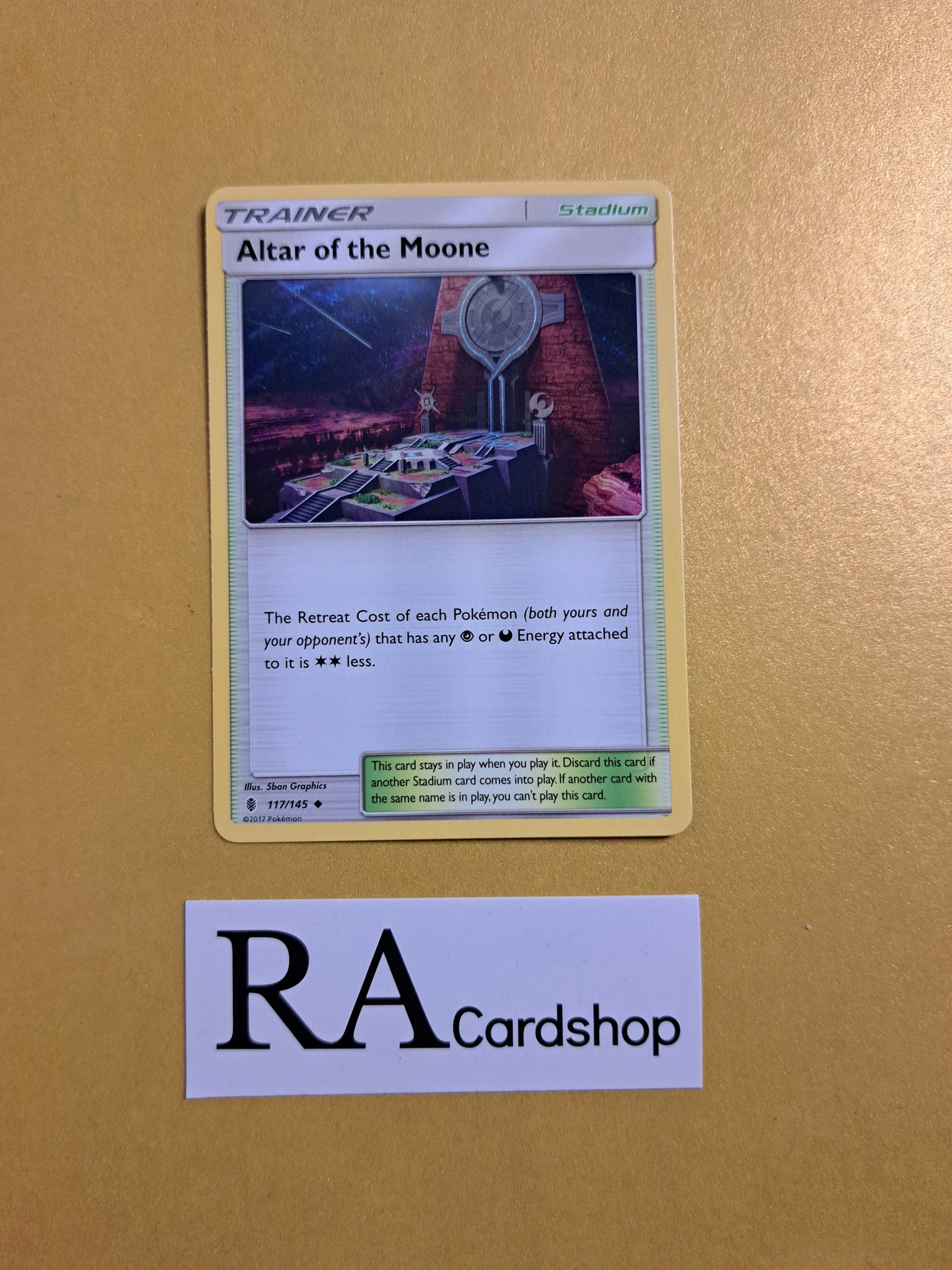 Altar of the Moone Uncommon 117/145 Guardians Rising Pokemon