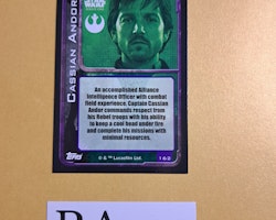 Cassian Andor Foil #162 Rogue One Topps Star Wars