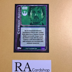 Cassian Andor Foil #162 Rogue One Topps Star Wars