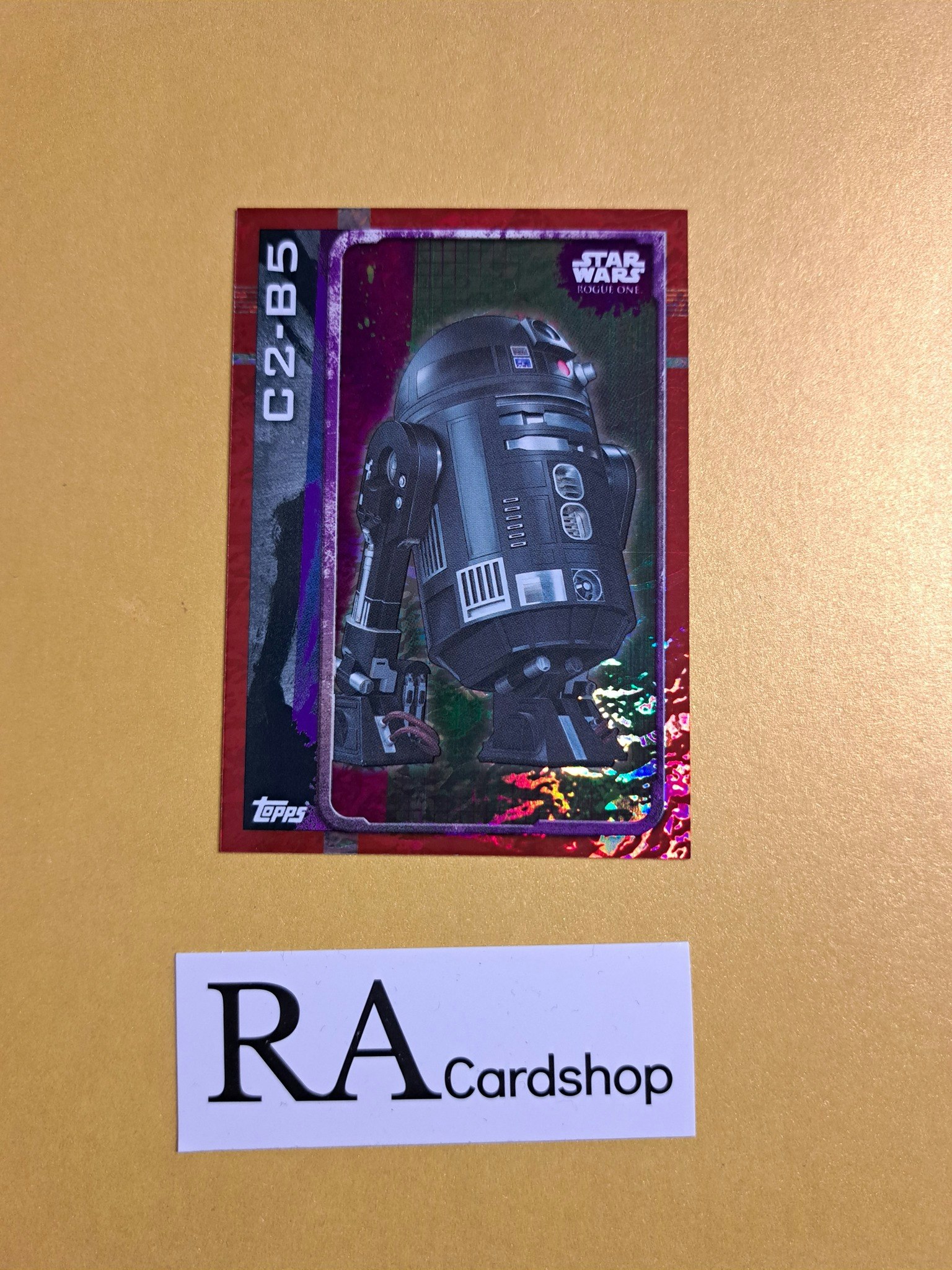 C2-B5 Foil #192 Rogue One Topps Star Wars