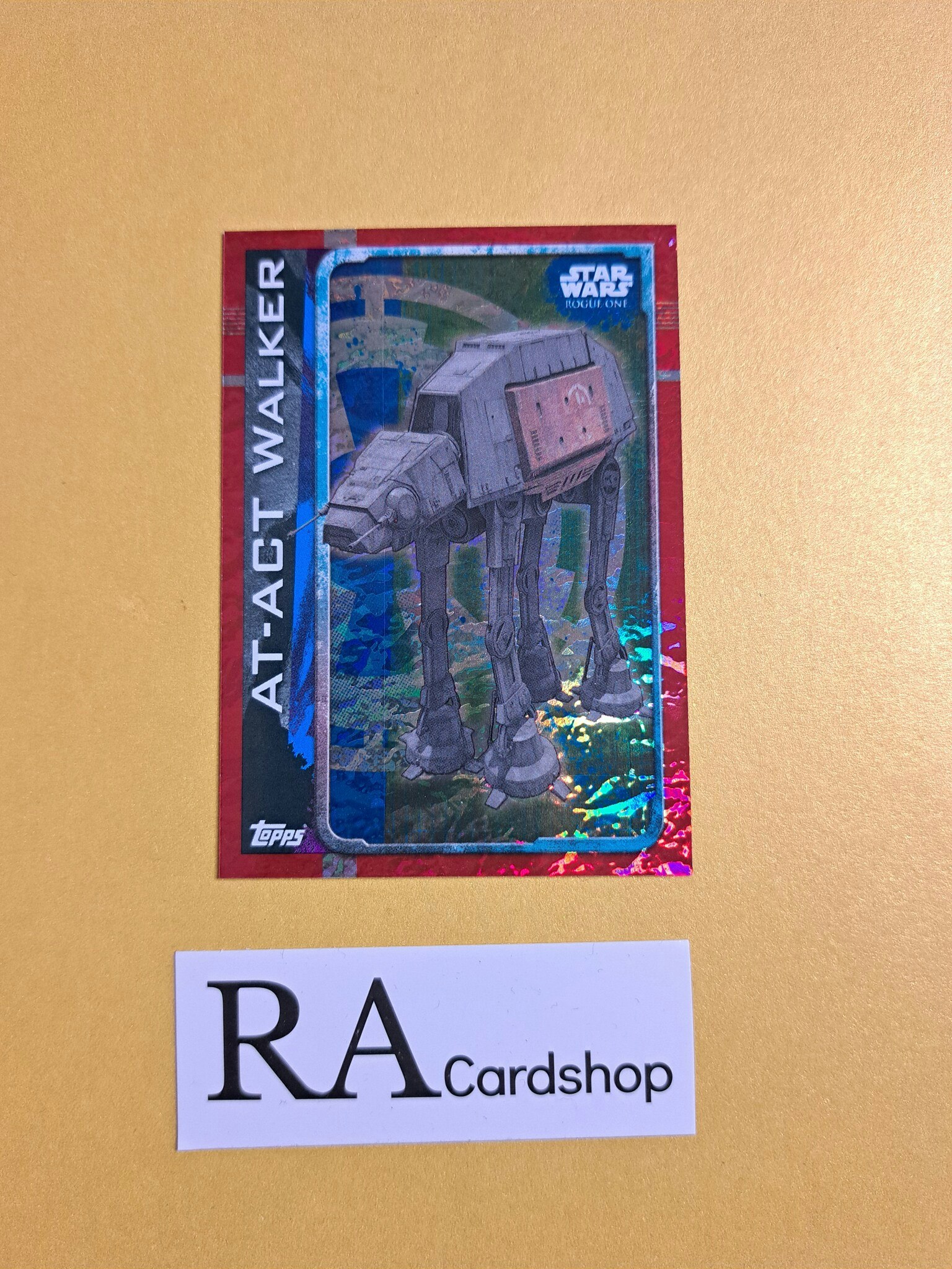 AT-ACT Walker Foil #183 Rogue One Topps Star Wars
