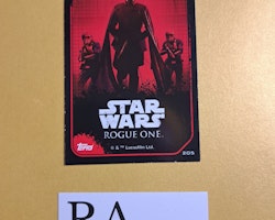 Director Krennic Sticker Card #205 Rogue One Topps Star Wars