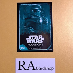 TIE Fighter Pilot Sticker Card #207 Rogue One Topps Star Wars