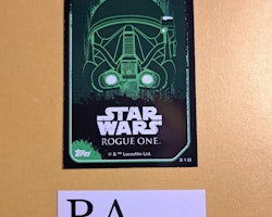 Death Trooper Sticker Card #210 Rogue One Topps Star Wars
