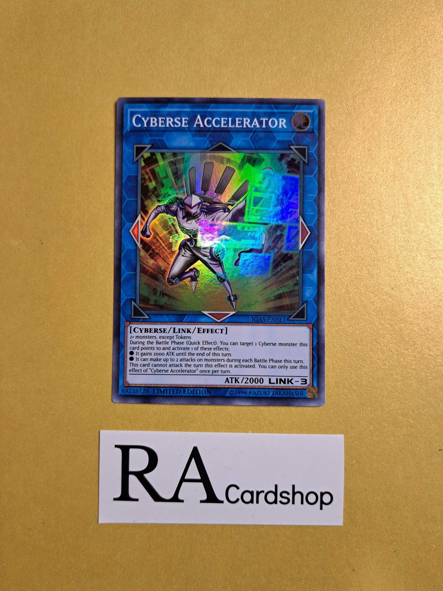 Cyberse Accelerator Limited Editiond ENSE1 Ignition Assault IGAS ENSE Yu-Gi-Oh