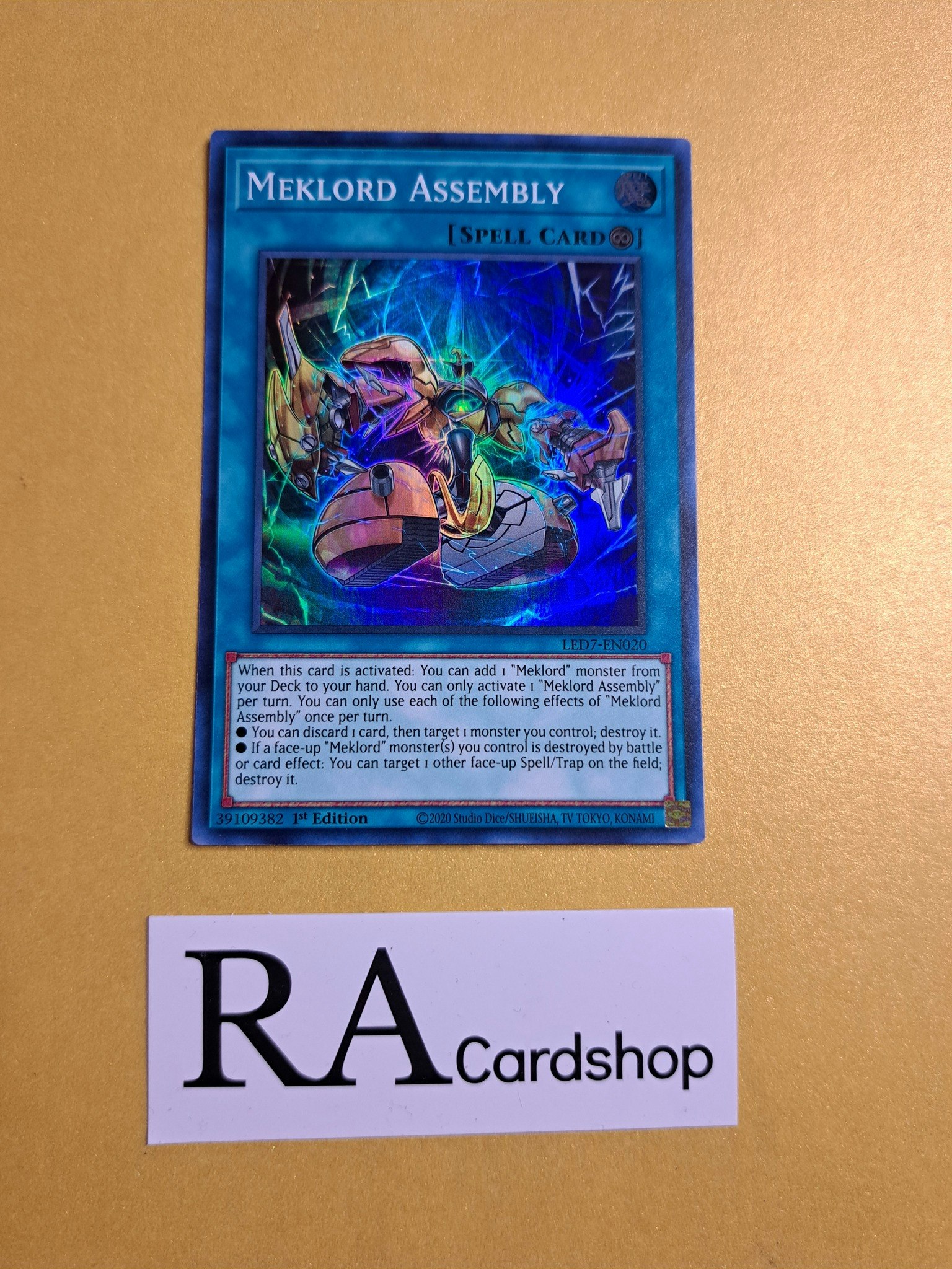 Meklord Assembly 1st EDITION EN020 Legendary Duelists: Rage of Ra LED7 Yu-Gi-Oh