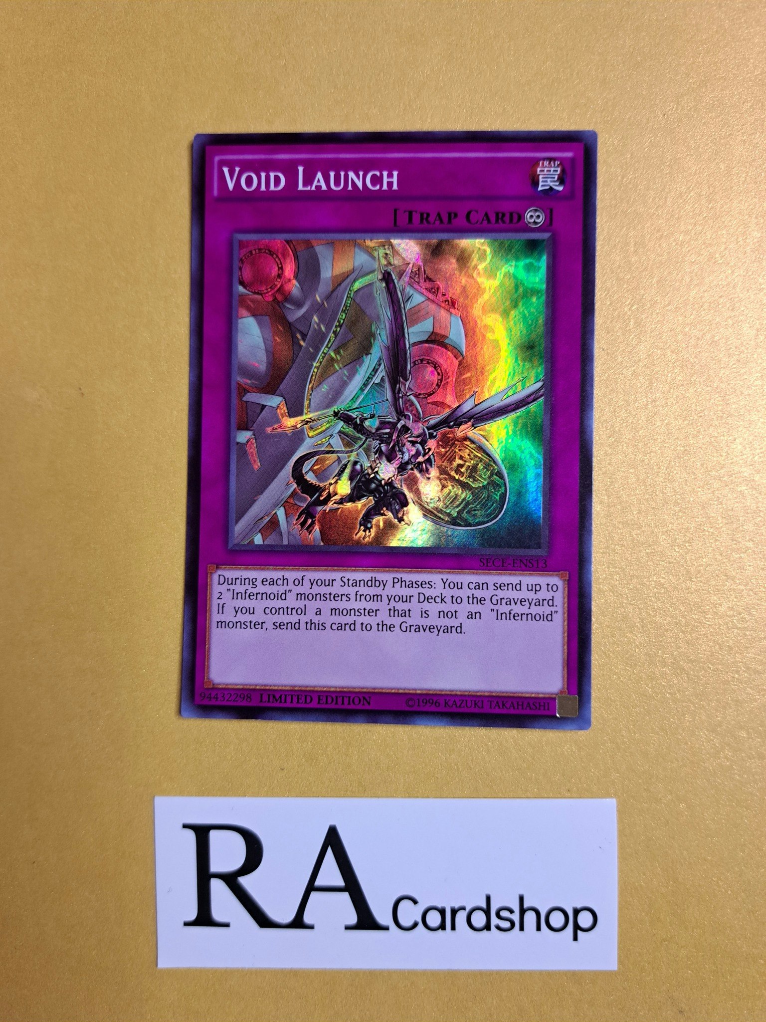 Void Launch LIMITED EDITION ENS13 Eternity SECE Yu-Gi-Oh