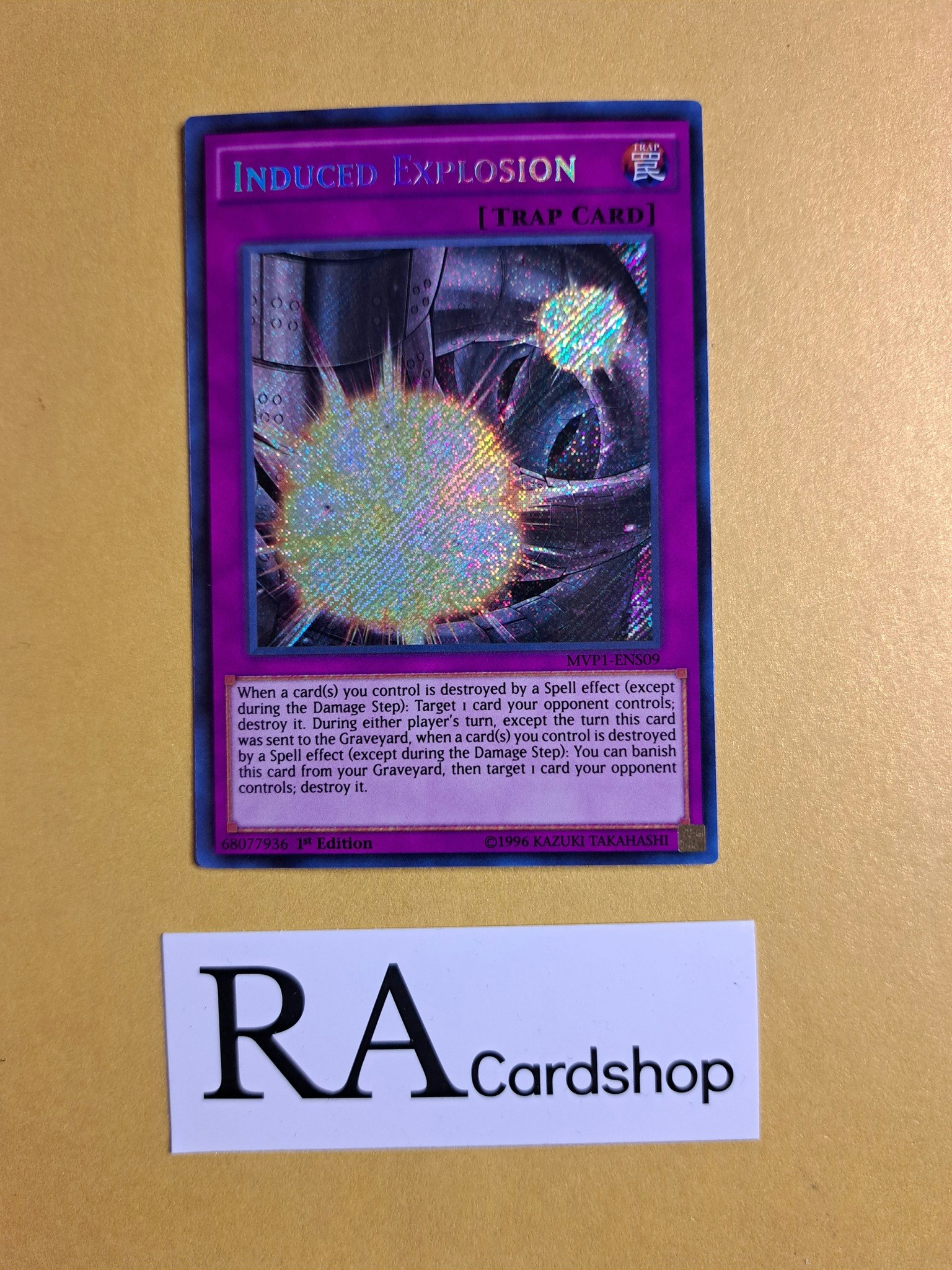 Induced Explosion 1st EDITION ENS09 The Dark Side of Dimensions Movie Pack MVP1 Yu-Gi-Oh