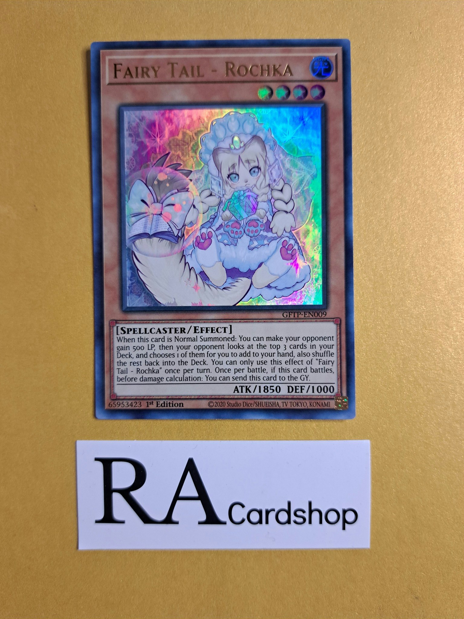 Fairy Tail - Rochka 1st Edition EN009 Ghosts From the Past GFTP Yu-Gi-Oh