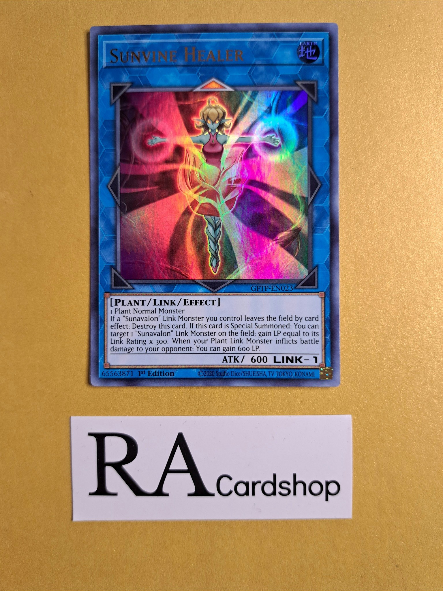 Sunvine Healer 1st Edition EN023 Ghosts From the Past GFTP Yu-Gi-Oh