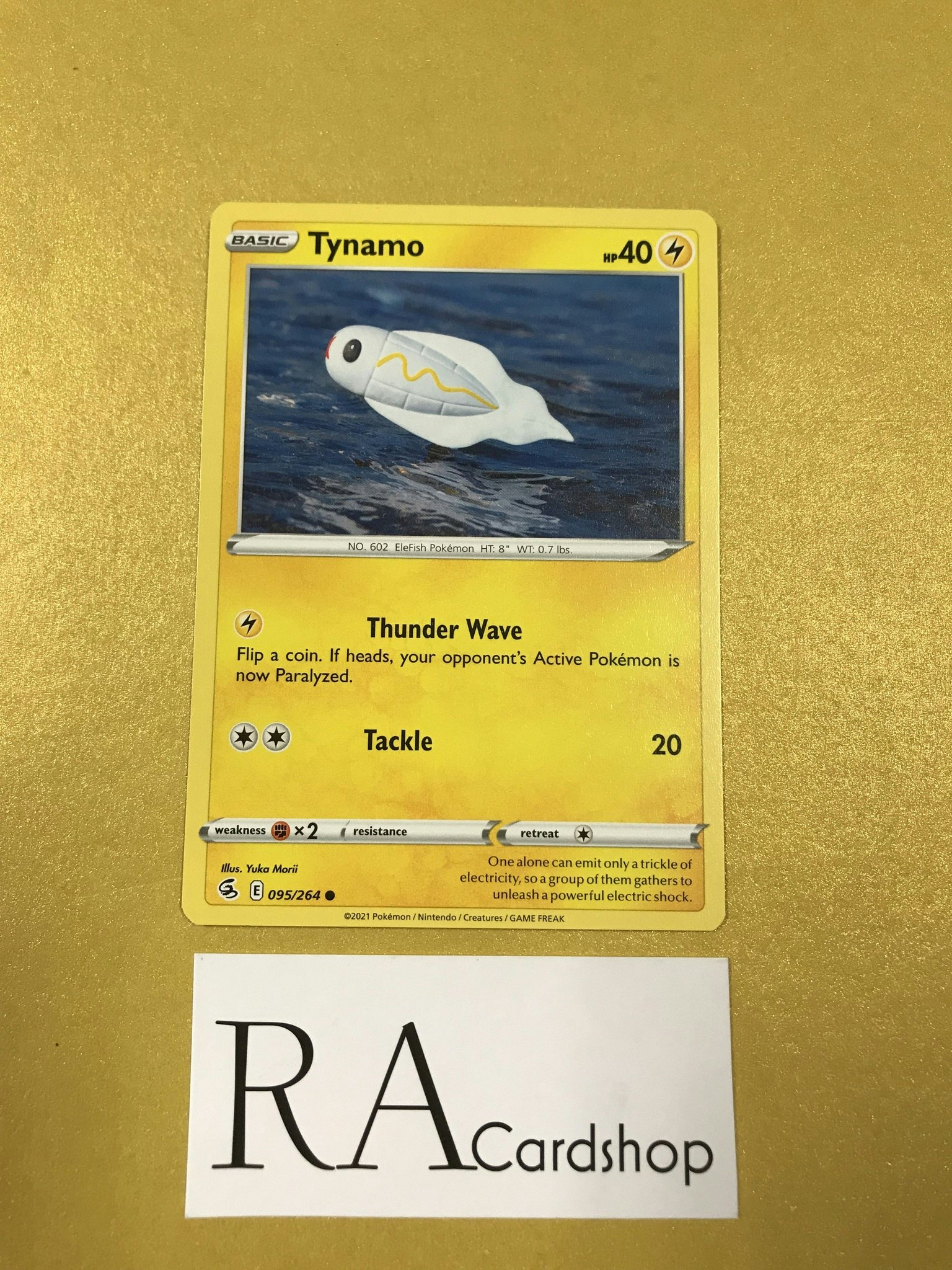 Tynamo Common 095/264 Fusion Strike Pokemon