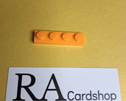 3710 Plate 1 x 4 Orange Lego