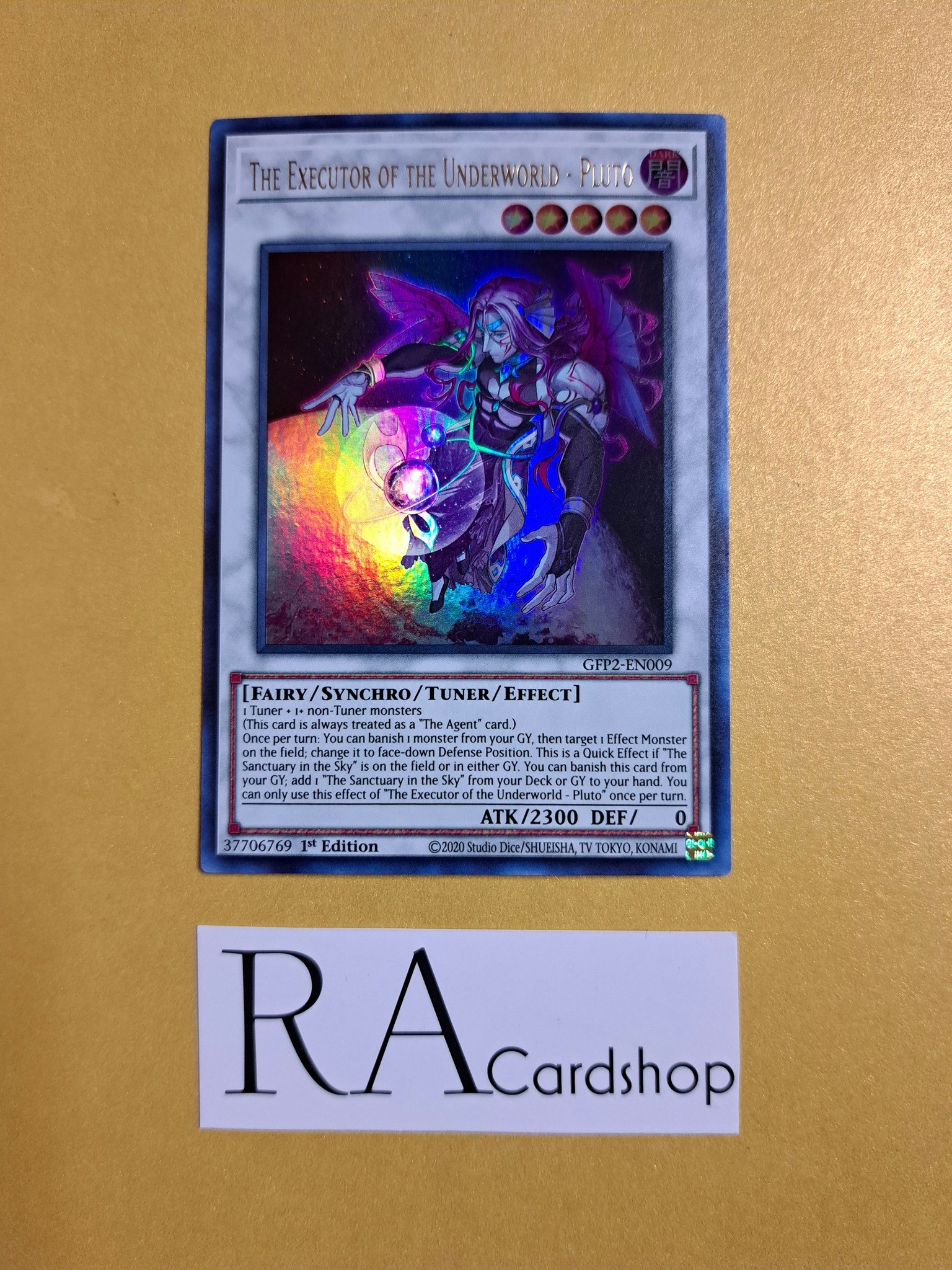 The Executor of the Underworld - Pluto 1st Edition EN009 Ghosts From the Past: The 2nd Haunting GFP2 Yu-Gi-Oh